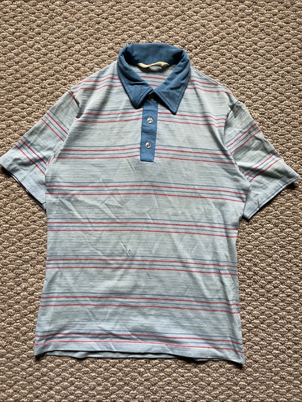 Vintage 70’s striped polo shirt